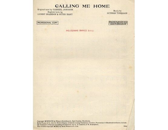 4 | Calling Me Home
