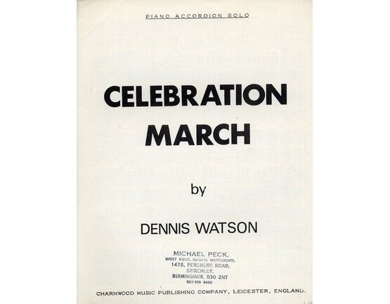 4 | Celebration March. Piano Accordion solo