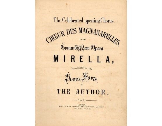 4 | Choeur Des Magnanarelles: from opera Mirella.