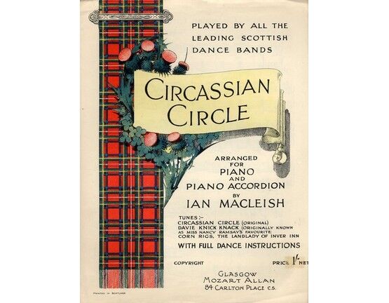 4 | Circassian Circle. For piano and piano accordion