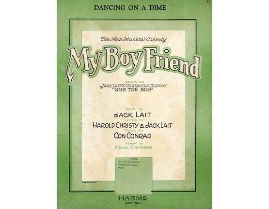 4 | Dancin' on a  Dime (from the musical comedy  My Boy Friend)