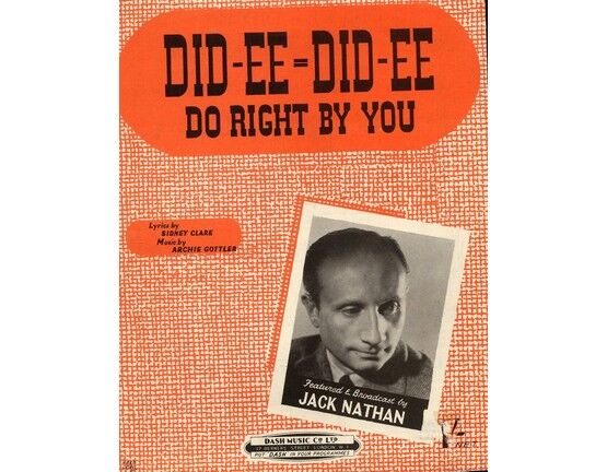 4 | Did-Ee Did-Ee Do Right By You: Jack Nathan