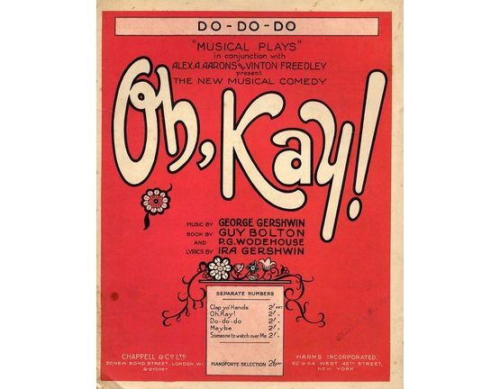 4 | Do Do Do -  from "Oh Kay!"