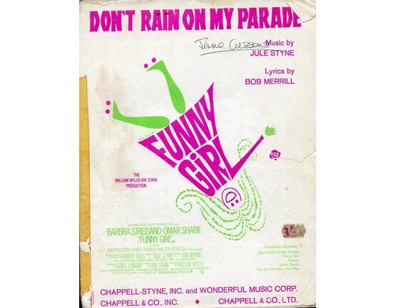 4 | Don't Rain On My Parade - As performed by Barbra Streisand in