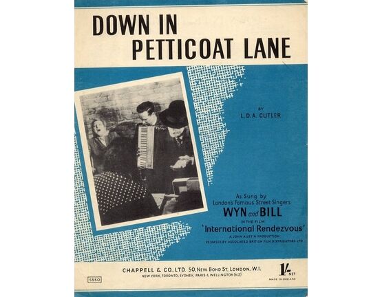 4 | Down in Petticoat Lane - Song from "International Rendezvous" - As sung by London's Famous Street Singers Wyn and Bill