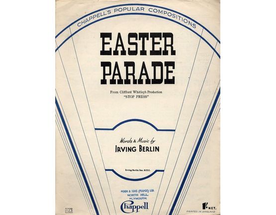 4 | Easter Parade - from "Stop Press" As performed by Dorothy Dickson
