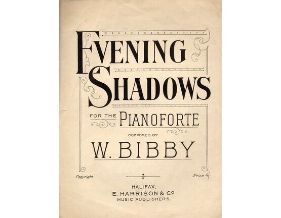 4 | Evening Shadows. For Piano Solo