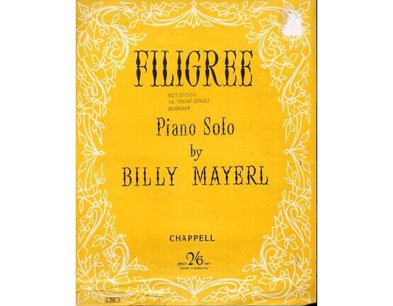 4 | Filigree Piano Solo