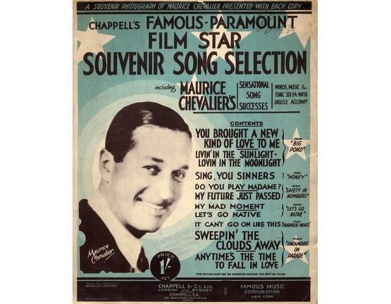 4 | Film Star Souvenir Song Selection - Featuring Maurice Chevalier
