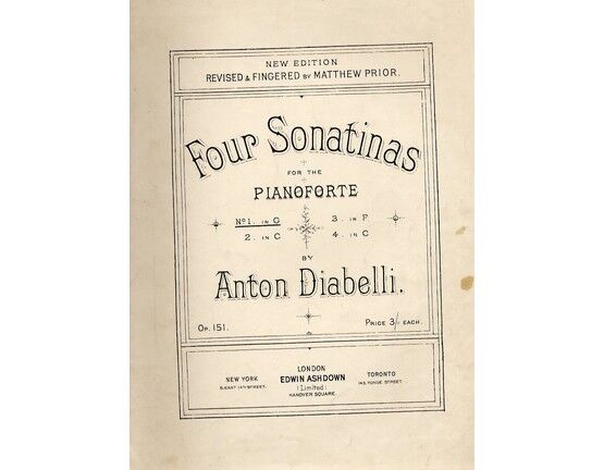 4 | From four Sonatinas for the pianoforte, No.1 in G, Op. 151