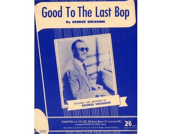 4 | Good To The Last Bop - George Shearing