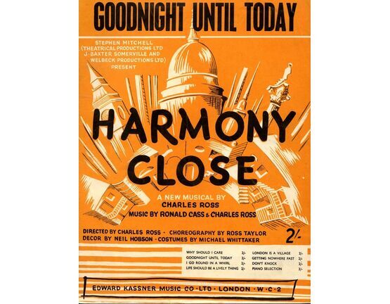 4 | Goodnight Until Today From "Harmony Close"