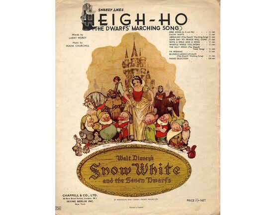 4 | Heigh Ho - Song from Walt Disney's "Snow White and the Seven Dwarfs"