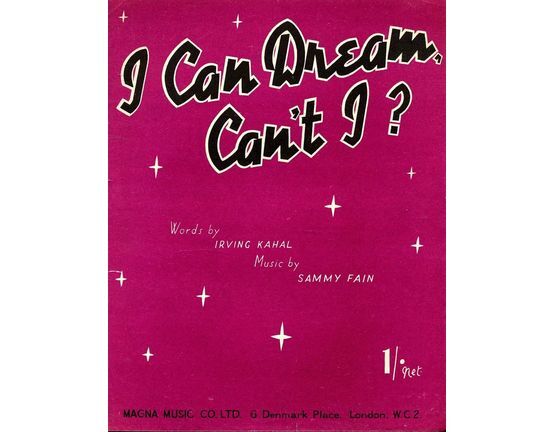 4 | I Can Dream, Can't I? - Song