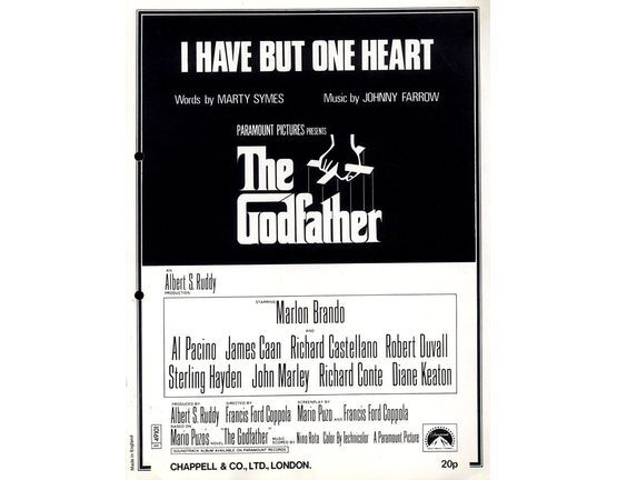 4 | I Have But One Heart: from "The Godfather"