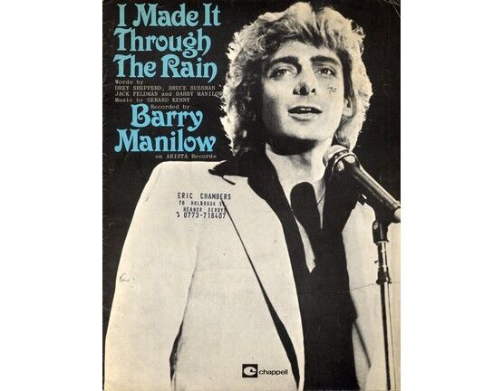 4 | I Made it Through the Rain - Featuring Barry Manilow