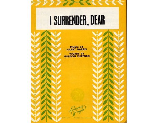 4 | I Surrender, Dear - Laurence Wright
