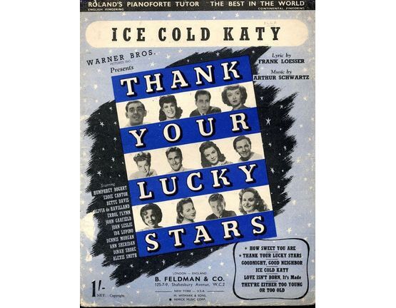 4 | Ice Cold Katy - from "Thank Your Lucky Stars"
