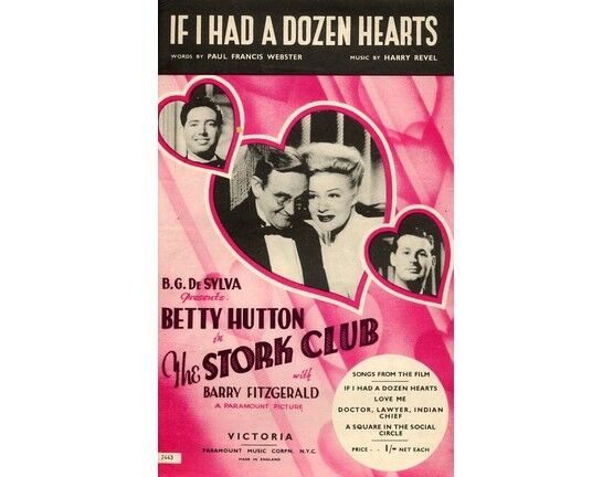 4 | If I Had a Dozen Hearts: Betty Hutton in "The Stork Club"
