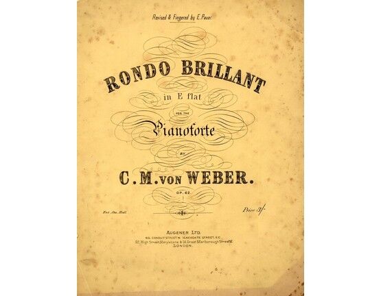 4 | Il Moto Continuo. Rondo Brilliant for piano solo. Revised and fingered by E Paur
