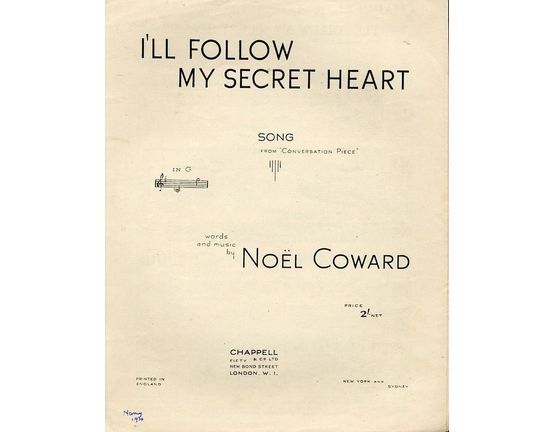 4 | I'll Follow My Secret Heart - From "Conversation Piece" by Noel Coward
