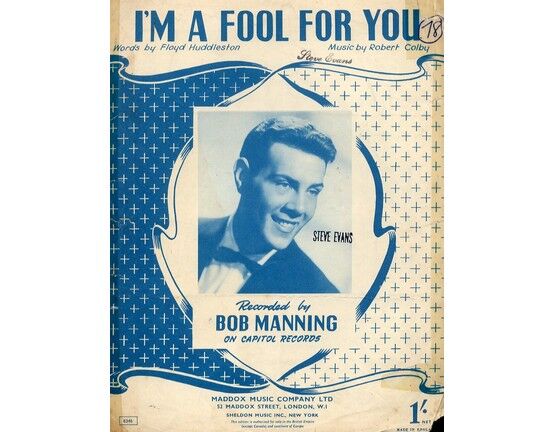 4 | I'm a fool for you. Bob Manning