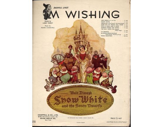 4 | I'm Wishing:- Song from Walt Disneys "Snow White"