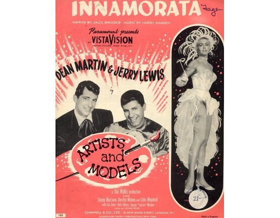 4 | Innamorata - Song from "Artists and Models": Dean Martin, Jerry Lewis and shirley MacLaine