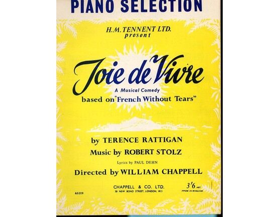 4 | Joie de Vivre - Selection - For Piano Solo - A Musical Comedy Based on "French Without Tears"