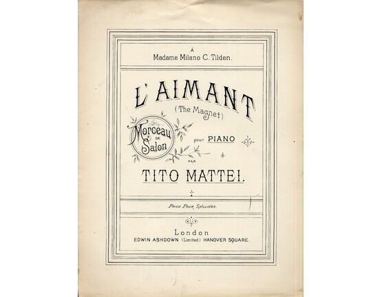 4 | L Aimant, for piano