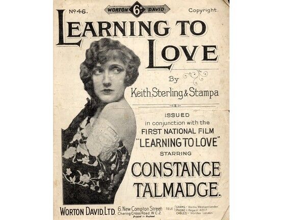4 | Learning to Love: Constance Talmadge from title film,