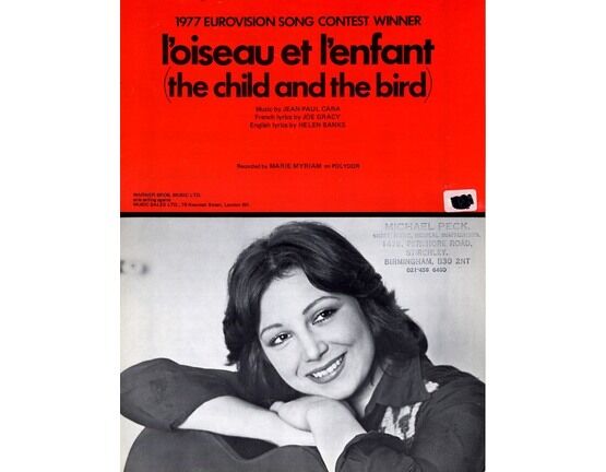 4 | Loiseau et Lenfant (The Child and The Bird) - Song