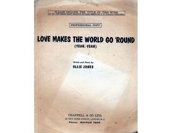4 | Love Makes the World Go Round (Yeah, Yeah) - Song - Professional Copy