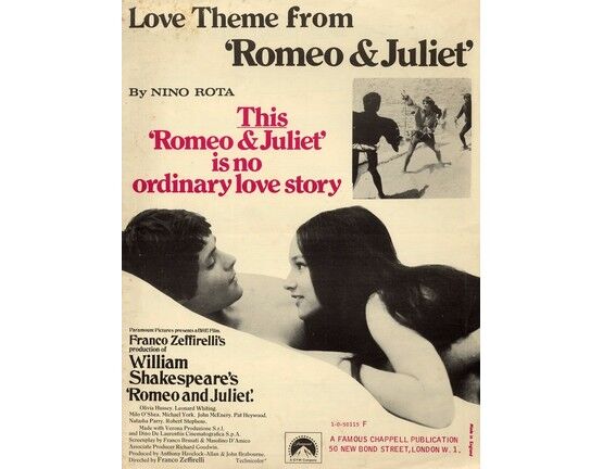 4 | Love Theme from Romeo and Juliet