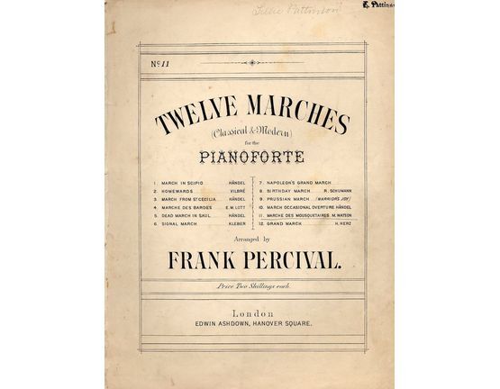 4 | Marche des Mousquetaires. No.11 from Twelve Marches (Classical & Modern) for the Piano