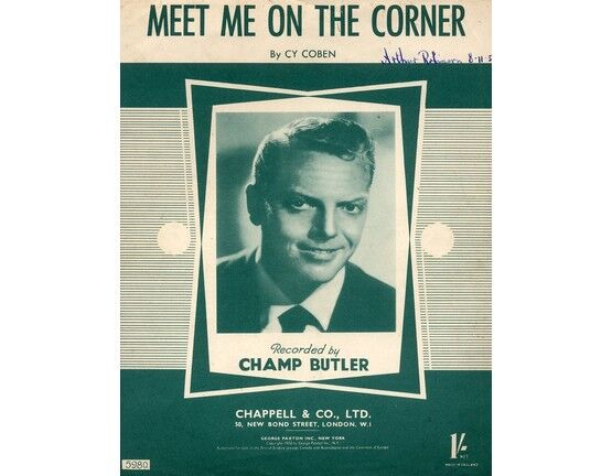 4 | Meet Me On The Corner featuring Champ Butler