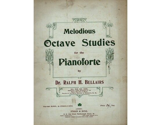 4 | Melodious Octave Studies for the pianoforte