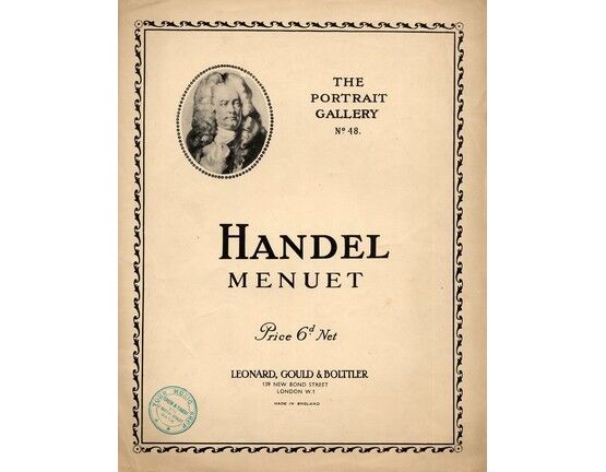 4 | Menuet from the opera "Bernice"