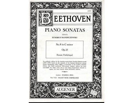 4 | No. 8 in C minor - Sonata Pathetique - Adagio