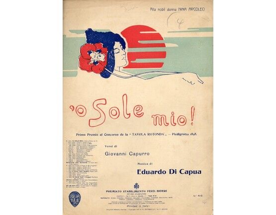 4 | 'O Sole Mio!., with Italian and French words