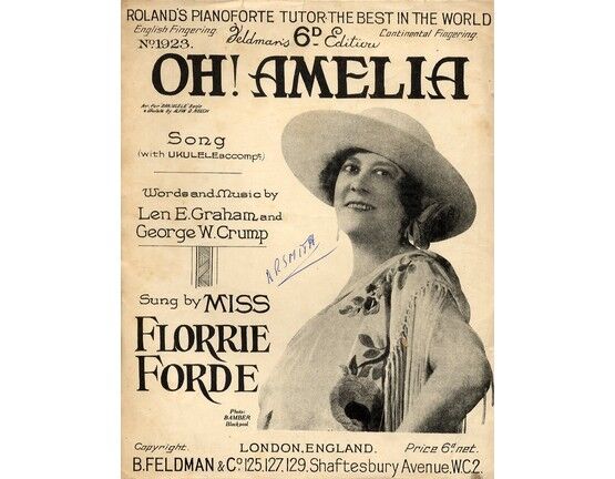 4 | Oh Amelia, Miss Florrie Forde
