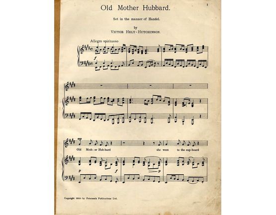 4 | Old Mother Hubbard
