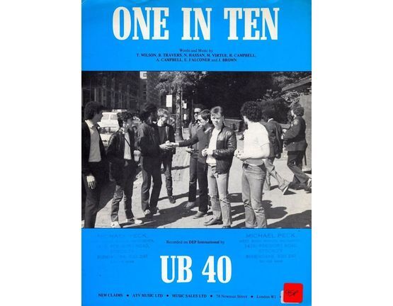 4 | One in Ten. UB 40