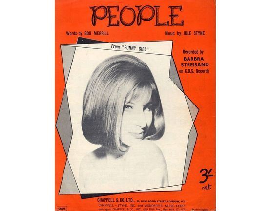4 | People - Barara Streisand in 'Funny Girl'