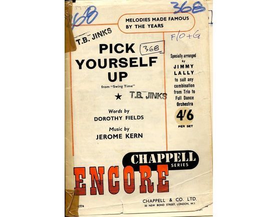 4 | Pick Up Yourself - From "Swing Time" - Arrangement For Small Dance Band - Chappel Encore Series