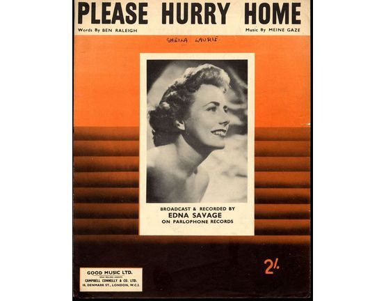 4 | Please Hurry Home - Edna Savage