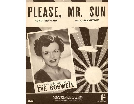 4 | Please, Mr. Sun - Song - Featuring Eve Boswell