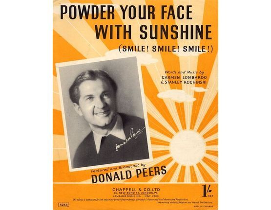 4 | Powder your Face with Sunshine - Featuring Donald Peers
