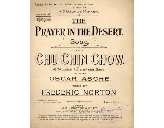 4 | Prayer in the Desert, The: from "Chu Chin Chow"