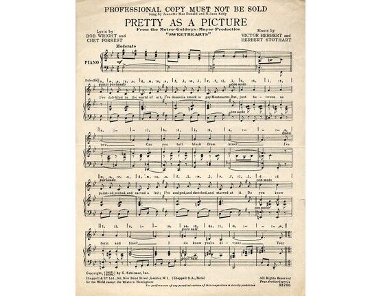 4 | Pretty as a Picture - as performed by Jeanette MacDonald, Nelson Eddy